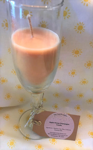 Apple Honey Champagne Candle