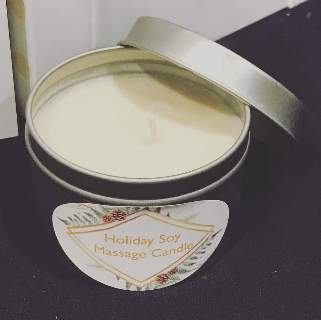 Massage Lotion Soy Candle