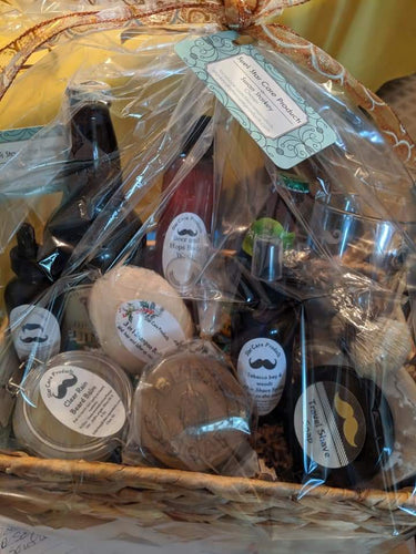 Small Father's Day Gift Basket for Bearded Dads