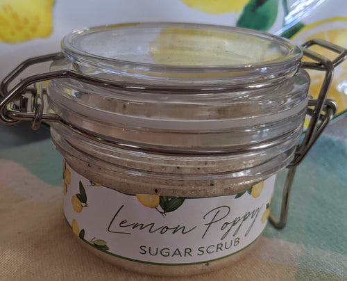 Lemon Poppy Sugar Scrub