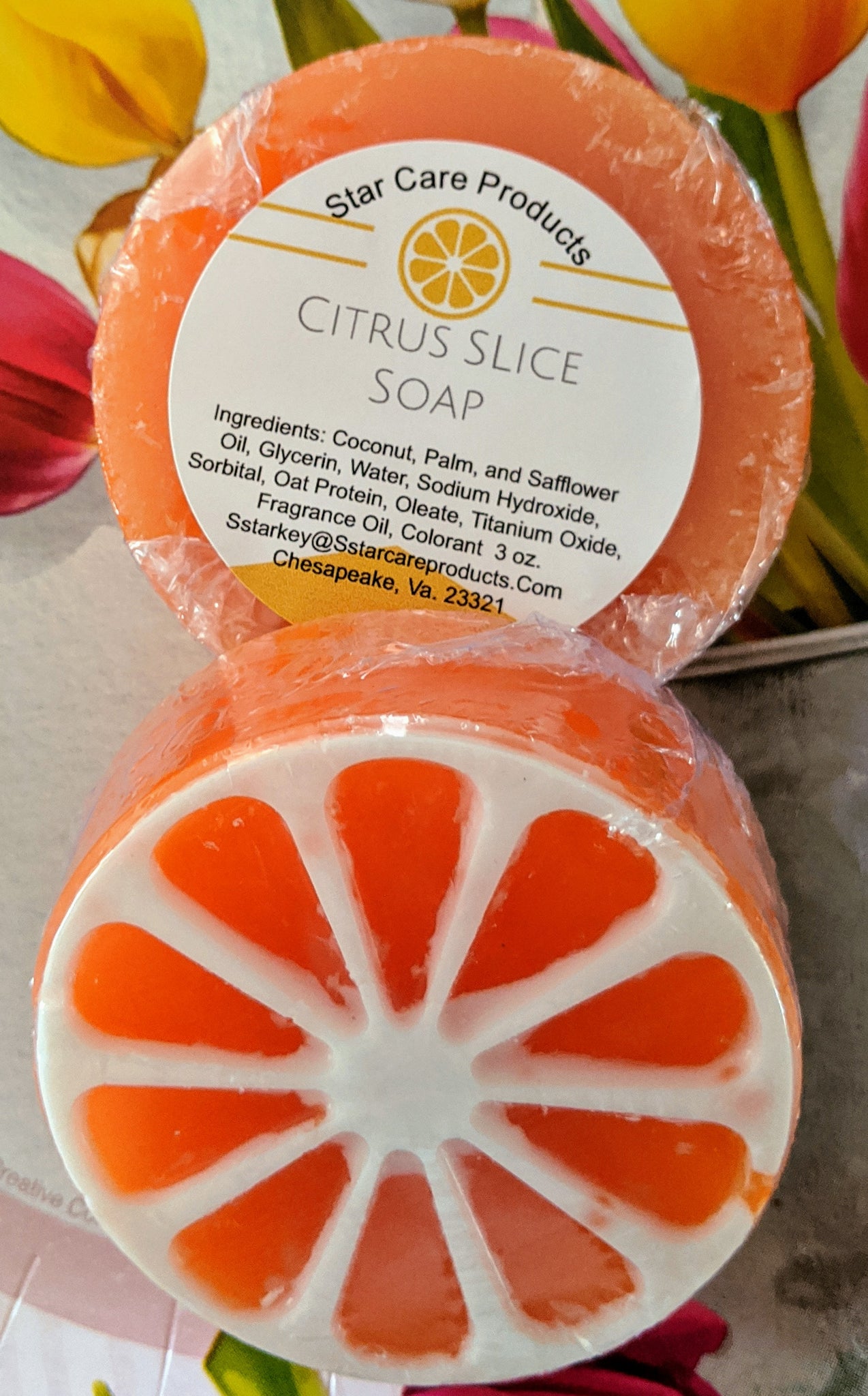 Citrus Orange Soap Colorant