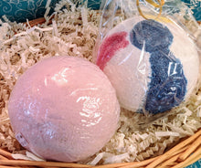 Load image into Gallery viewer, 3&quot; Rose Scented Pink Bath Bomb