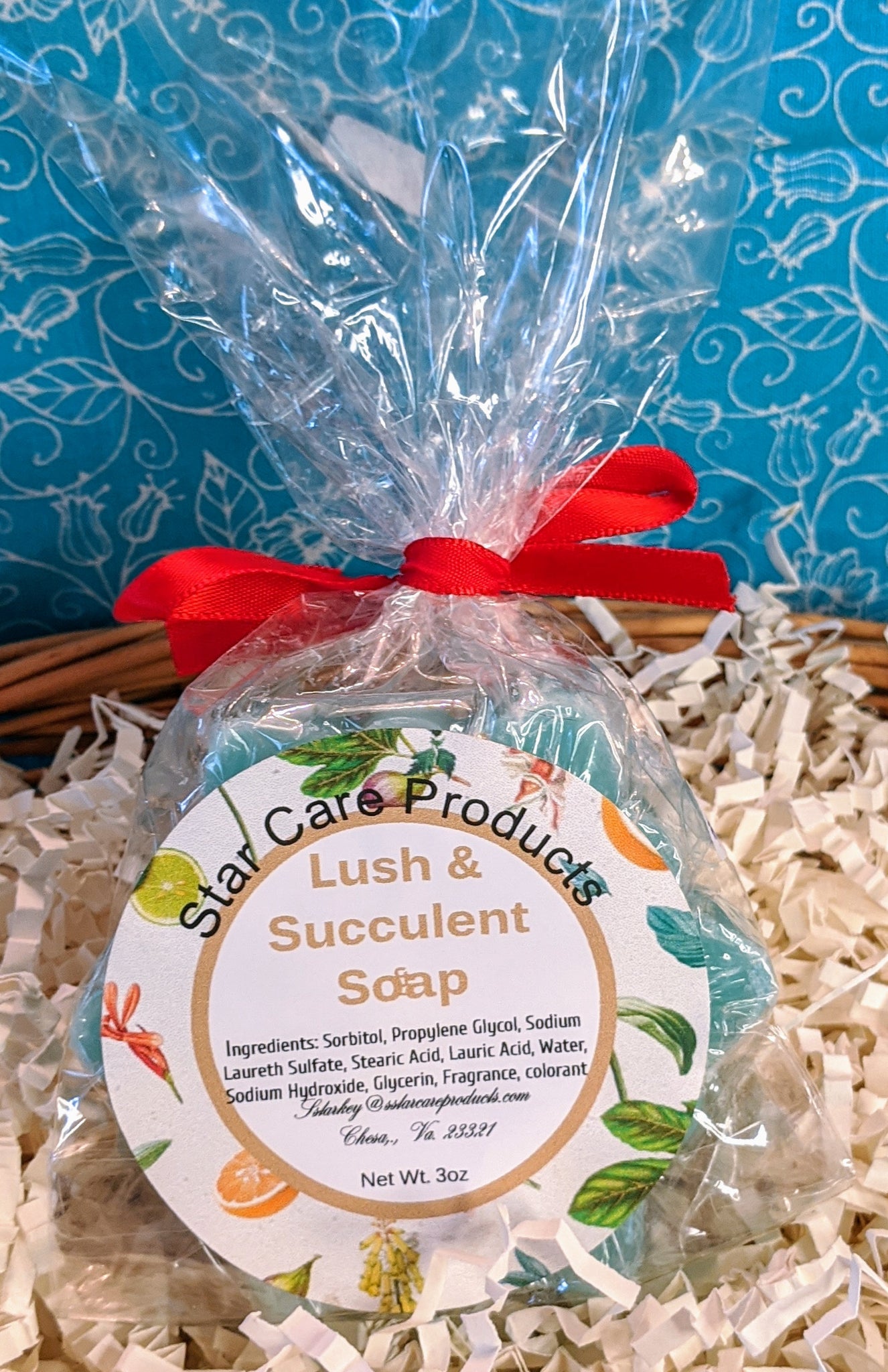 succulent soap Lush and Succulent Bar Soap – Sue's Star Care Products