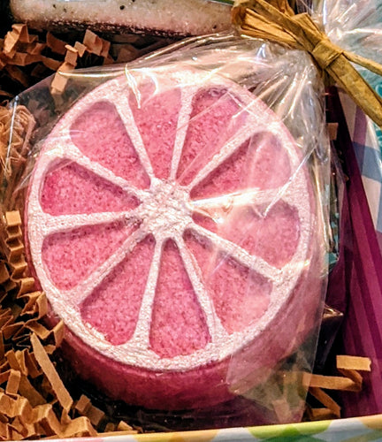 Pink Grapefruit Bath Bomb