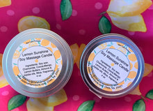 Load image into Gallery viewer, Massage Lotion Soy Candle